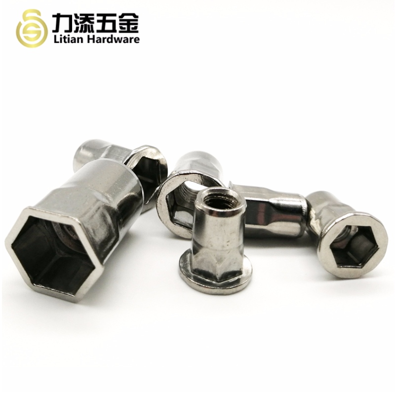 factory wholesale M3-M12 stainless steel blind hex rivet nut