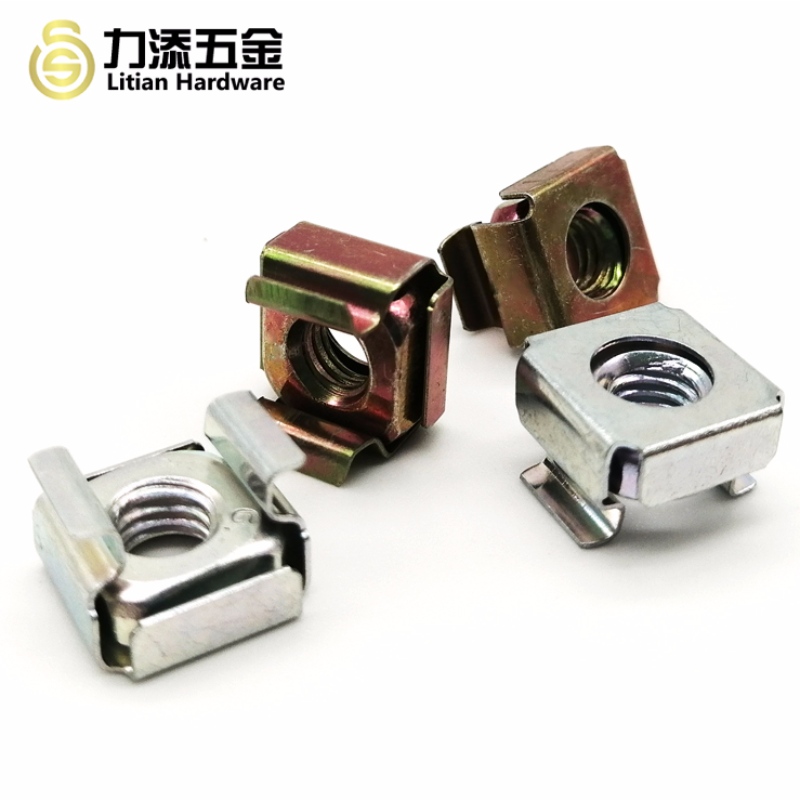 Hot sale M3-M12 carbon steel zinc plated cage nut for cabinet