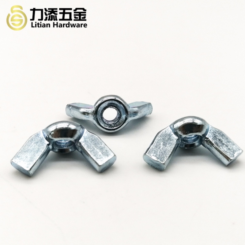 DIN315 zinc plated carbon steel wing nut