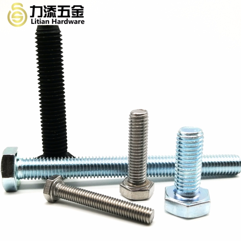 Zinc plated carbon steel & stainless steel different sizes hex bolts