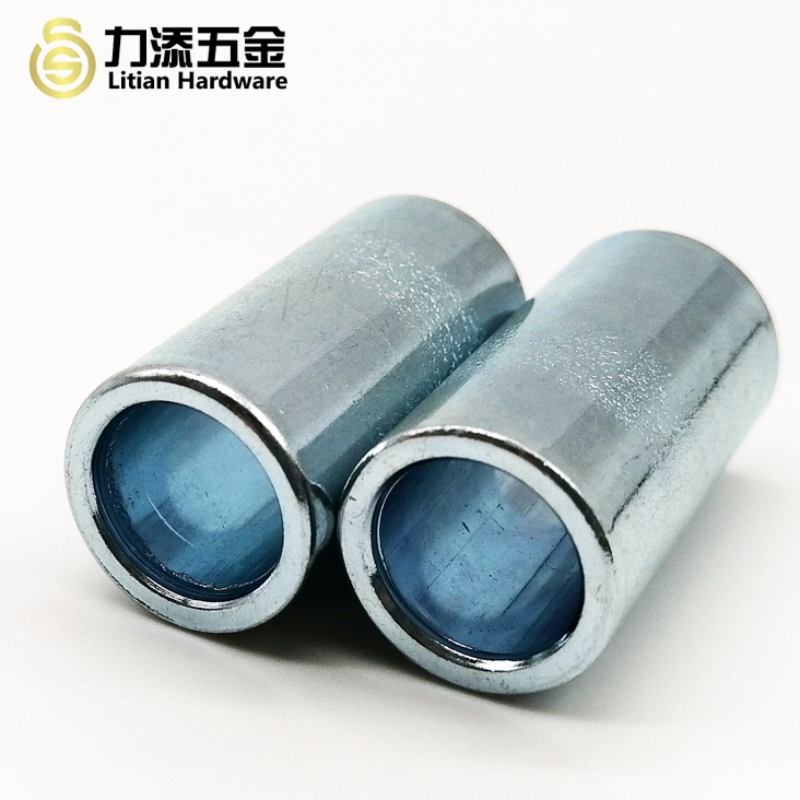 Non standard differe sizes carbon steel zinc plated cylinder sleeve